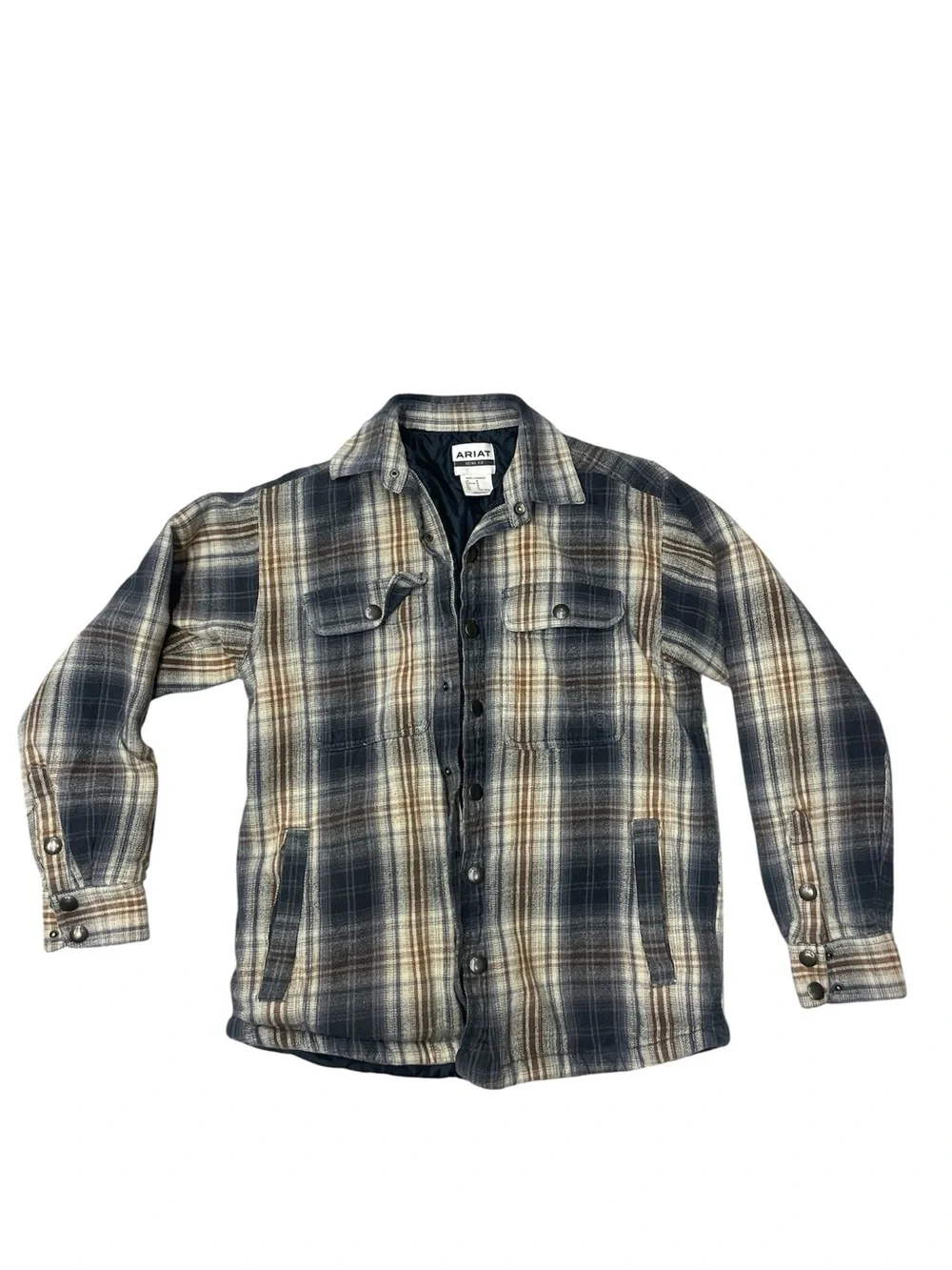 Ariat Men's Rebar Flannel Insulated Shirt Jacket